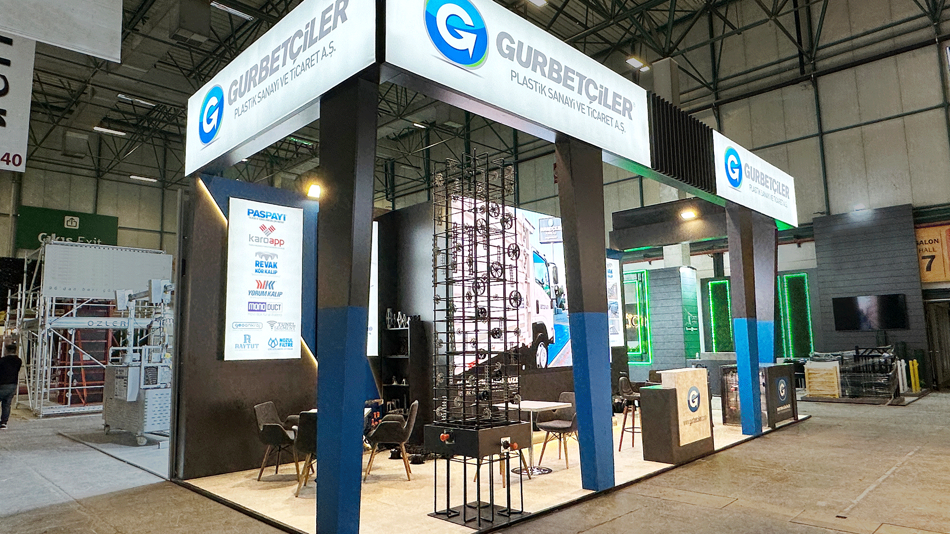 EFEX216, Exhibition Solutions, Fuar, Fuar Stand, Fuar Stand Tasarım, Exhibition Design, EFEX, Mimarlık, Fuar Sektör, Fuar İmalat, Mimari, Gurbetçiler Plastik